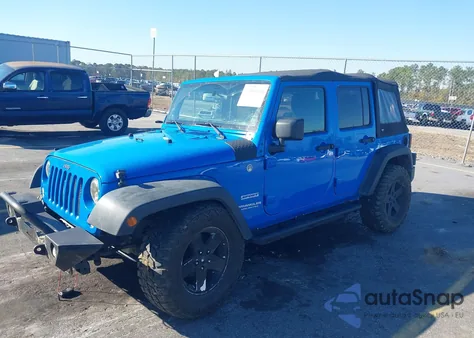 2012 Jeep Wrangler Unlimited Sport z USA, uszkodzony, nr VIN 1C4BJWDG6CL107380